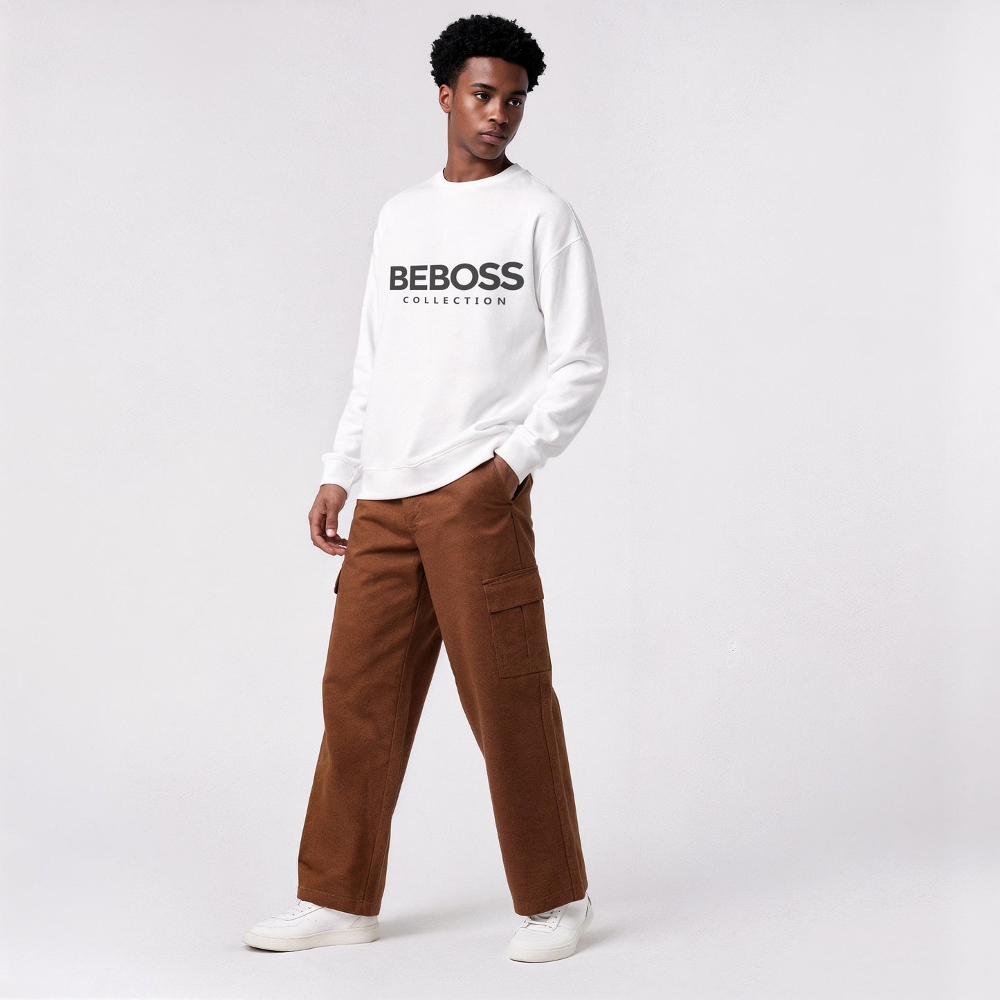 BEBOSS Statement Crewneck –Long Sleeve