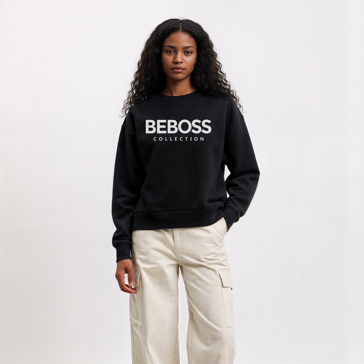 BEBOSS Statement Crewneck –Long Sleeve