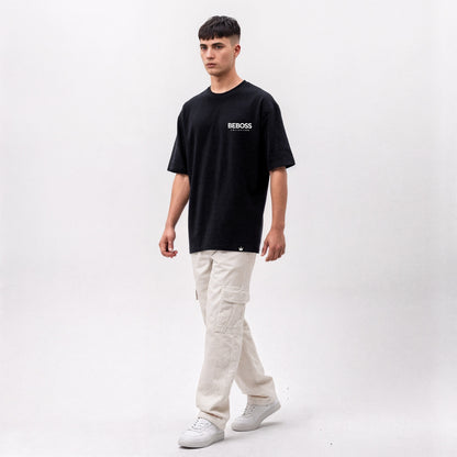 BEBOSS Emblem Oversized Tee