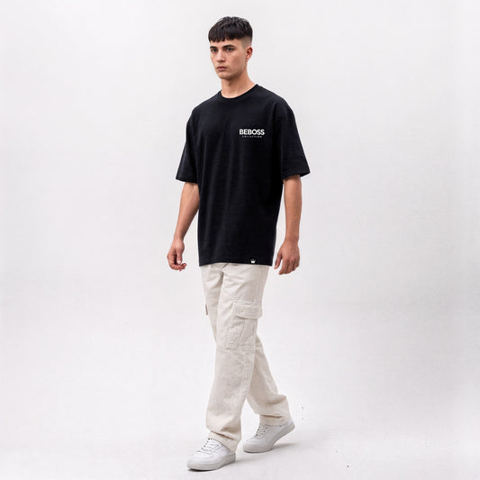BEBOSS Emblem Oversized Tee